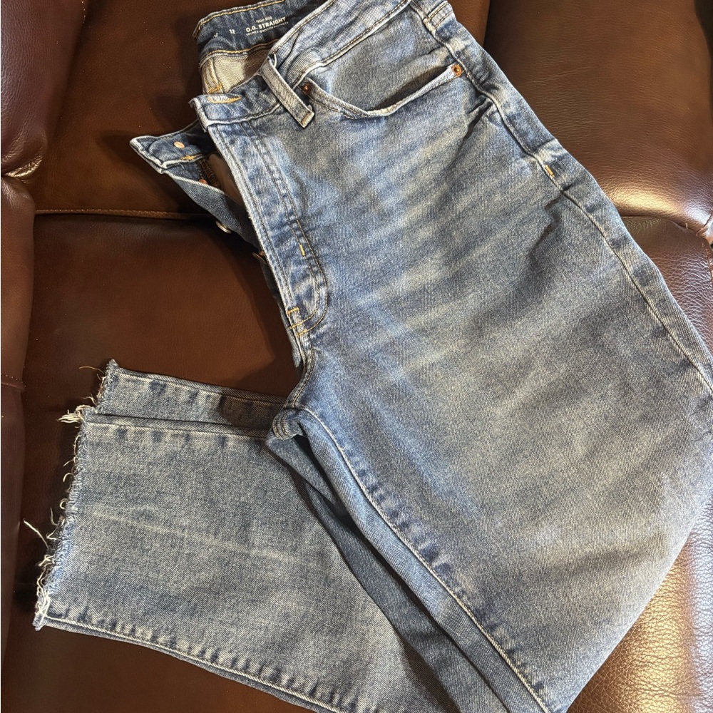 Old Navy Light Blue Ankle & Cropped Jeans